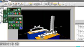 Lab layout in the Mitsubishi RT Toolbox 3 software