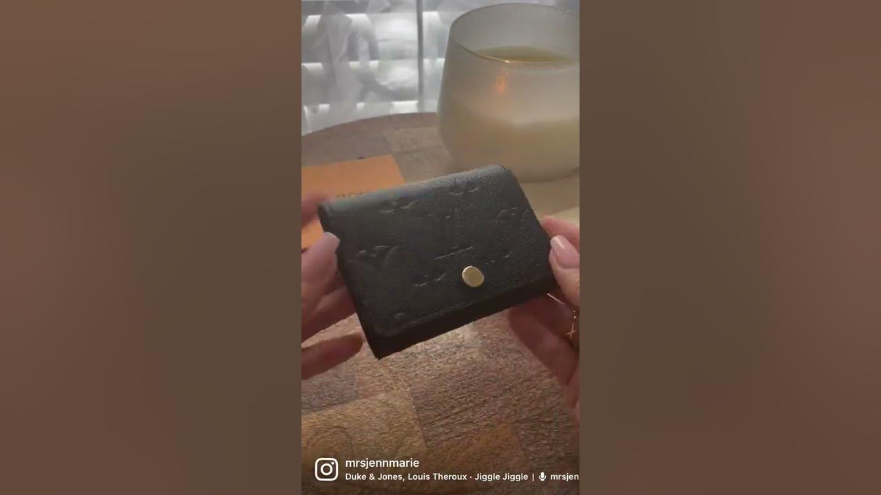 Louis Vuitton Unboxing!  Noir Empreinte Business Card Holder