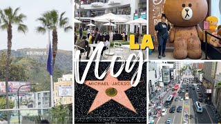 LA Vlog | Hollywood Walk Of Fame | Shopping | Hollywood Sign