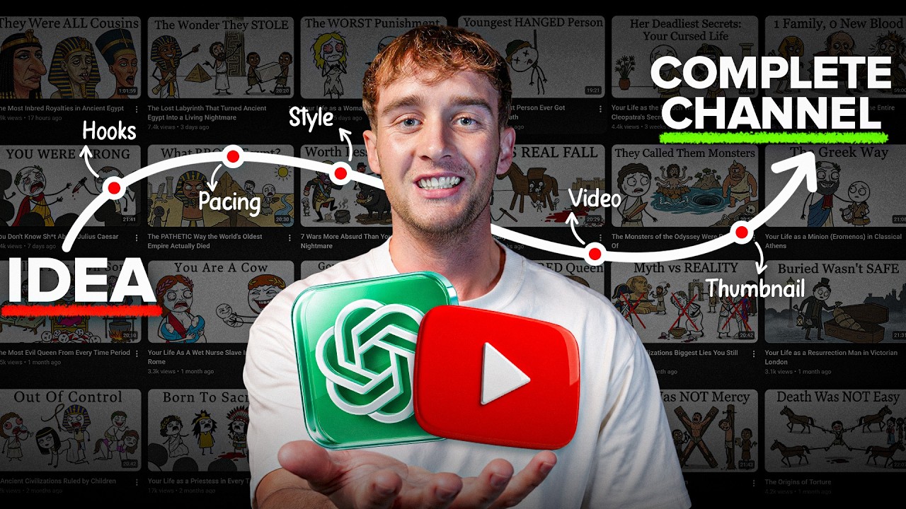 Build a Faceless Youtube Channel with ChatGPT (Youtube Automation)