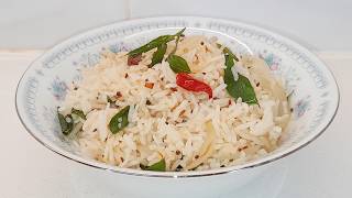 White Tempered Rice/Fried Leftover Rice
