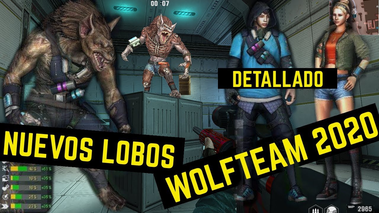 WOLFTEAM 2020 🔴🔴NUEVOS PERSONAJES 2020 -‼‼ HABILIDADES Y STATS 🔴🔴