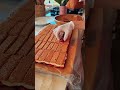 Cherry lotus roll 🍒 حلى الكرز واللوتس 😍 Ingredients  1st layer  cherry cut in half and remove