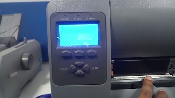 HOW TO CHANGE DARKNESS/HEAT AND PRINT SPEED IN HONEYWELL M CLASS MARK II PRINTERS