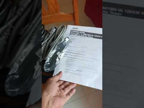 APC Smart UPS SMC2000i Unboxing Part 2/3