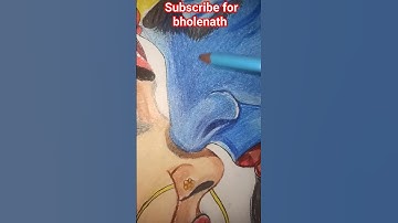 Drawing of Bholenath and Parvati ji /bholenath and Parvati ji drawing #mahadev #bholenath #parvati