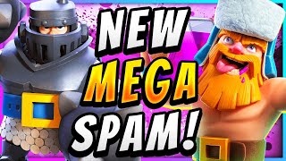 IMPOSSIBLE TO DEFEND THIS! UNFAIR MEGA KNIGHT BALLOON DECK  - Clash Royale