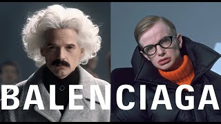 Famous Scientists by Balenciaga