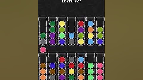 【Ball Sort Puzzle】Level.727