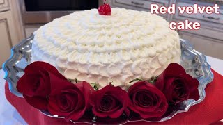 Торт красный бархат- Red Velvet саке #кухня  #рецепт #простойрецепт