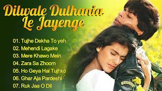 Dilwale Dulhania Le Jayenge Movie All Songs - Shahrukh Khan & Kajol