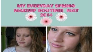 Everyday Makeup Routine | Spring 2014 ❀