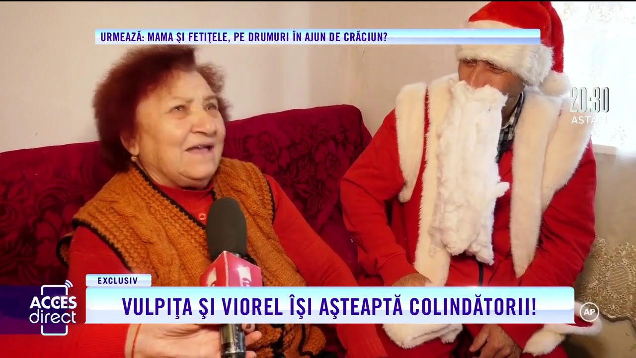 Crăciun de poveste pentru Vulpița și Viorel! Soții Stegaru împodobesc bradul