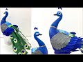 HOW TO MAKE 3D PEACOCK | PEACOCK CRAFT IDEAS