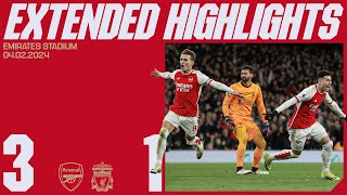 EXTENDED HIGHLIGHTS | Arsenal vs Liverpool (31) | Saka, Martinelli, Trossard