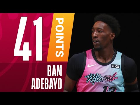 Bam Adebayo Drops CAREER-HIGH 41 PTS On The Road!