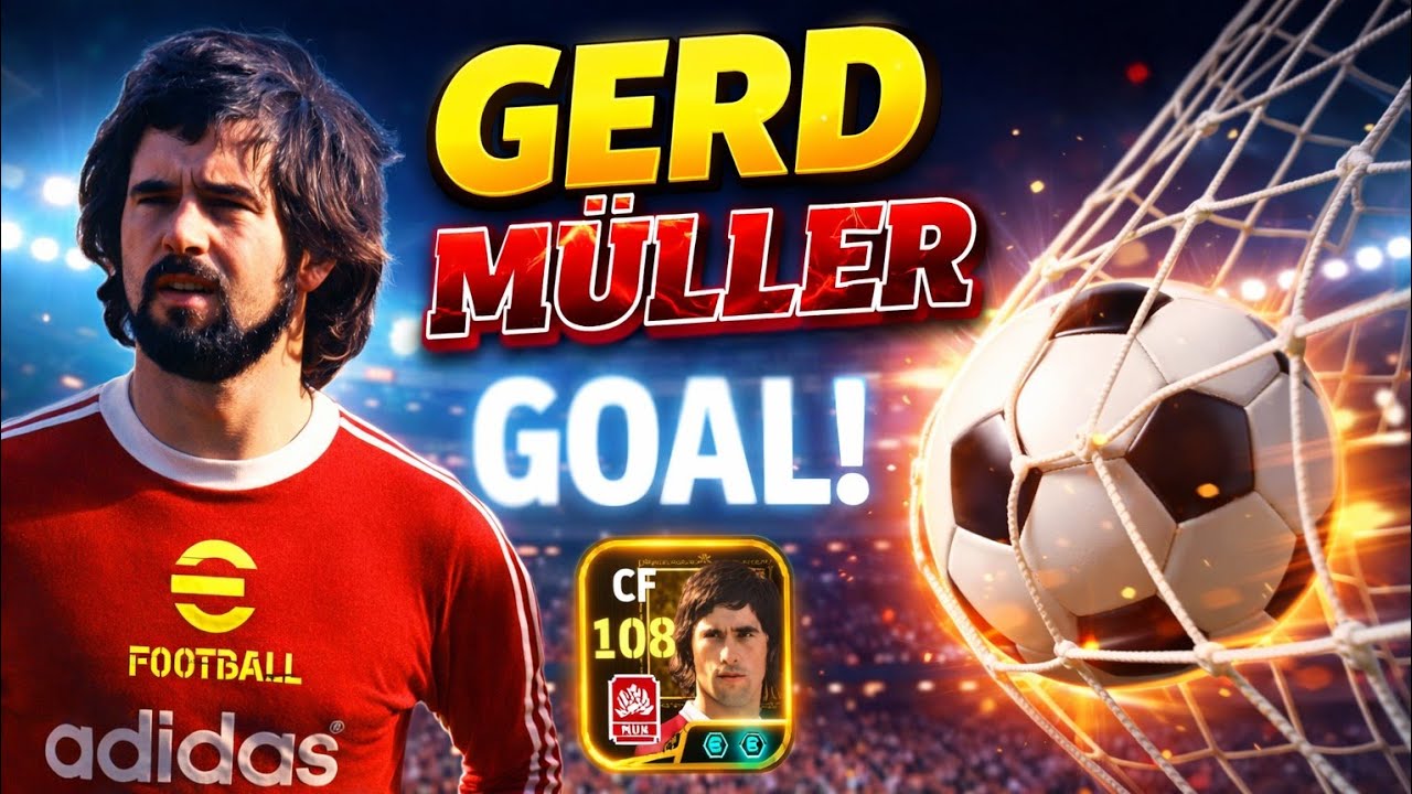 KONAMI WHAT IS THIS?! 😱 108 Gerd Müller Is A Cheat Code!