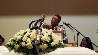 SIS GIAVONNE BRINGS JOY AND LAUGHTER AT THE HOMEGOING CELEBRATION FOR TARRENCE CRAWFORD