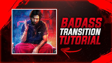 BADASS TRANSITION EFFECT STATUS VIDEO EDITING IN ALIGHT MOTION