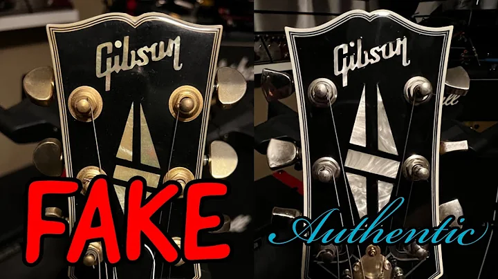 Wie erkennt man gefälschte Gibson-Gitarren?