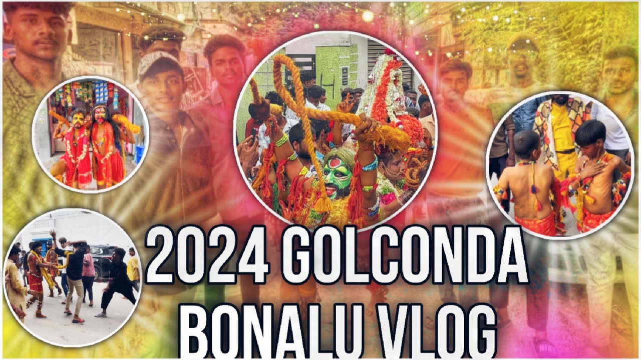 ||Golconda bonalu 2024|| 100  pothuraju || fighting?|| with homies || vlog -8 ||