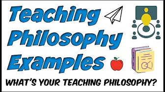 Teaching Philosophy Examples