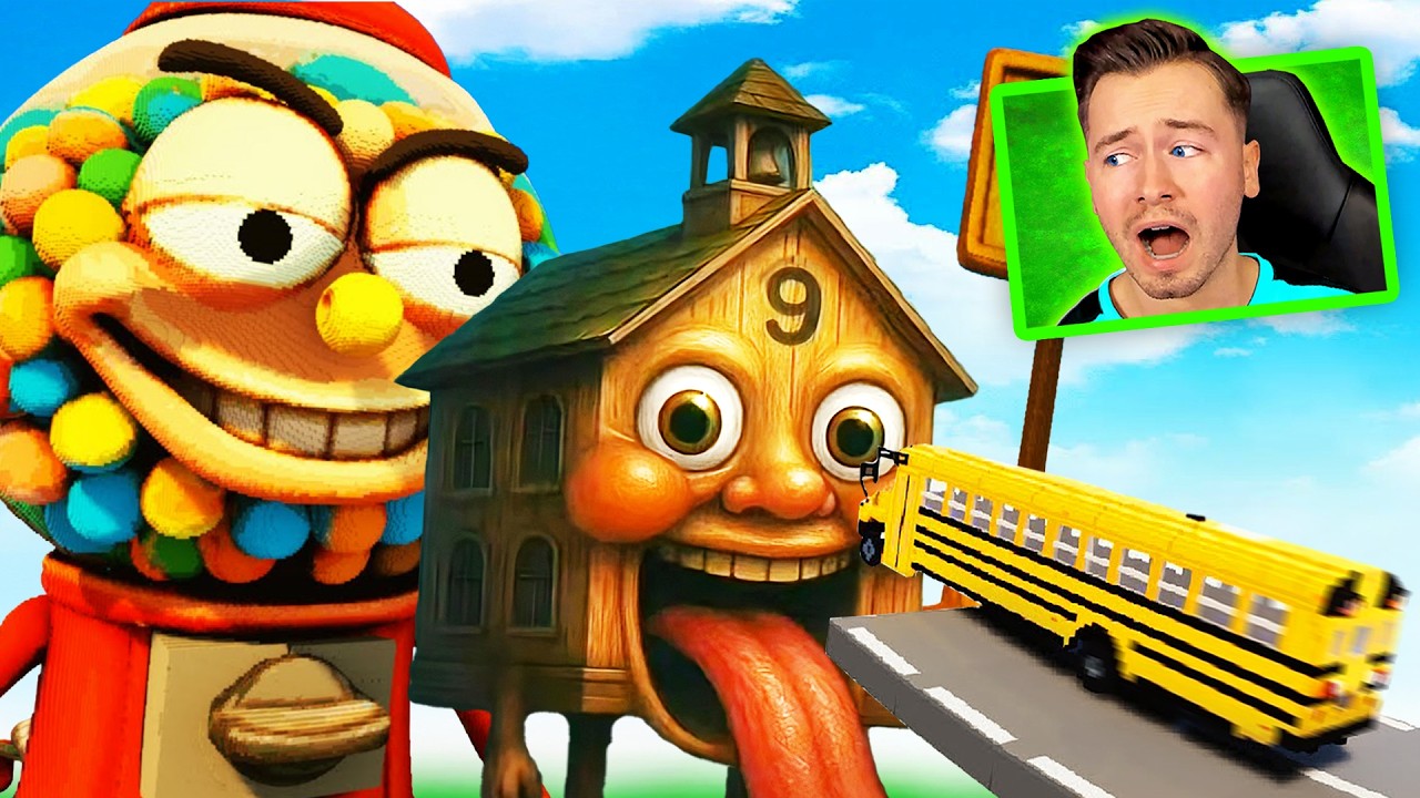 AUTOS vs CHICLETEIRA BICICLETEIRA & LA ESOK SEKOLAH!! (Teardown)