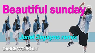 Beautiful Sunday Remix (뷰티풀 썬데이) l jonel sagayno remix l 쉽지만 운동량 최고😅 l 거울모드 Mirror Mode l 찐탑