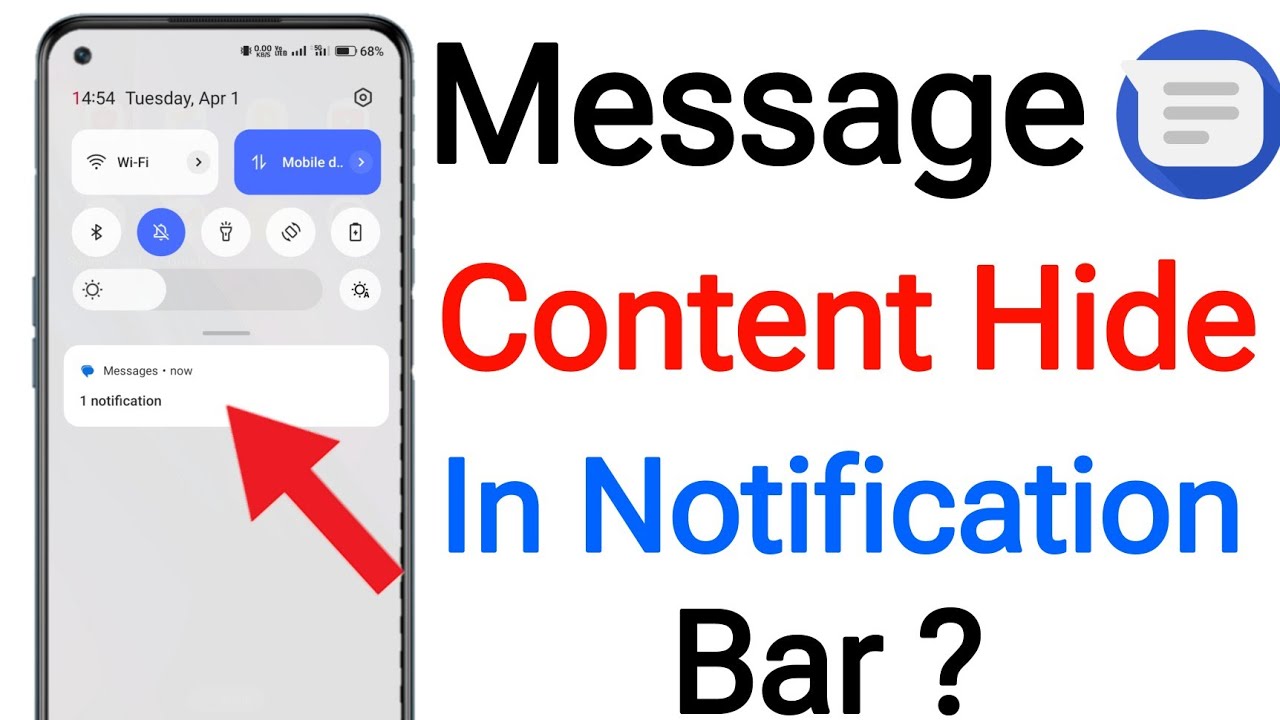 How To Hide Text Message Content In Notification Bar? || hide messages content hide kaise kare