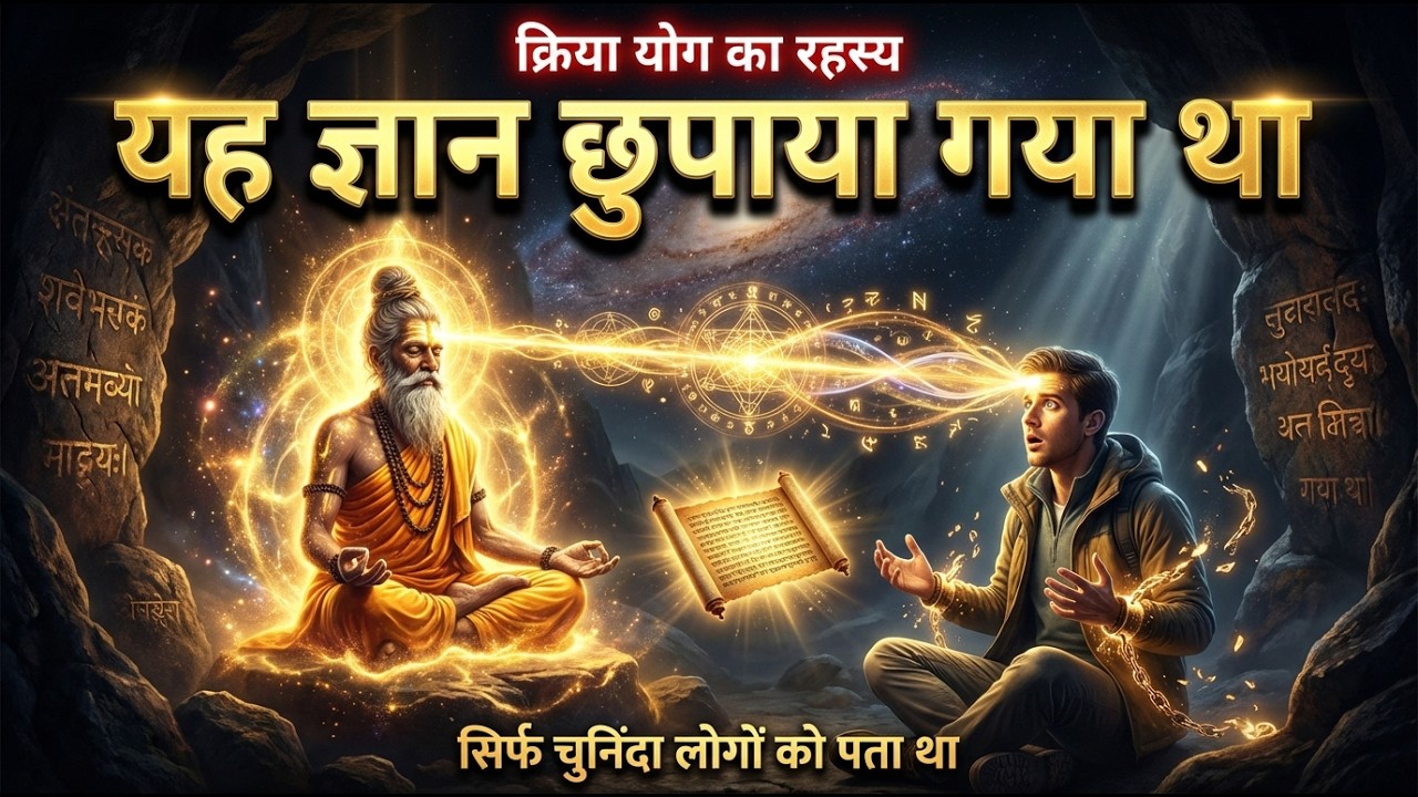 क्रिया योग का गुप्त रहस्य अब सामने आया | Ancient Kriya Yoga Secret Finally Revealed | MidnightMonk