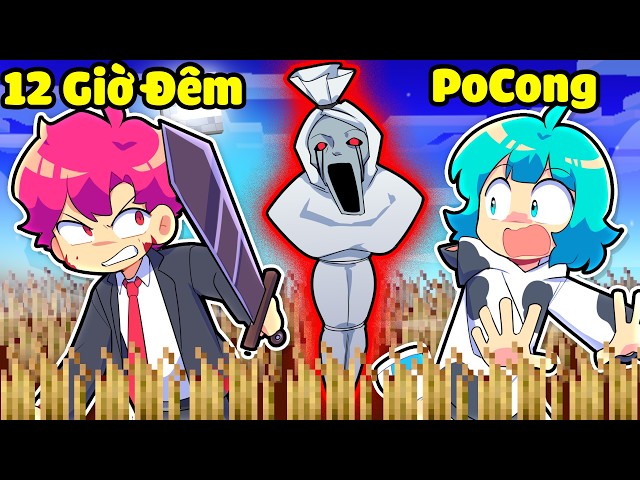 Yummie Rủ H1h4 CHƠI TRÒ MA POCONG KINH DỊ Trong Minecraft 😱👹