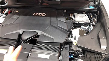 Audi Q7 - How to Add Windshield Washer Fluid