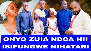 CASIAN ATOA ONYO WASIOWANE NA NDOA ISIFUNGWE BILA IMANI MOJA. EV PASCHAL CASSIAN
