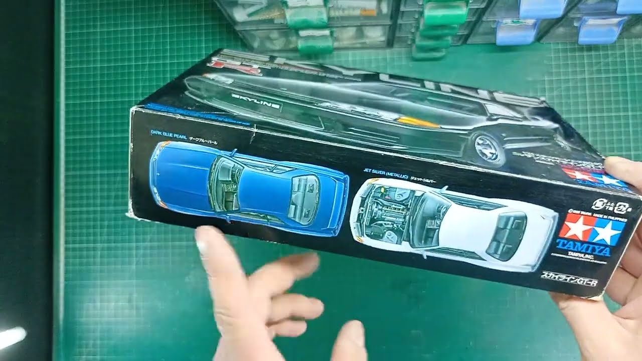 Обзор Nissan Skyline GTR R-32 от Tamiya