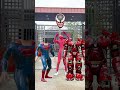 Spider Man rescues Hulkbuster vs Superman but they fight 🤣 🤣 🤣 #shorts #funny