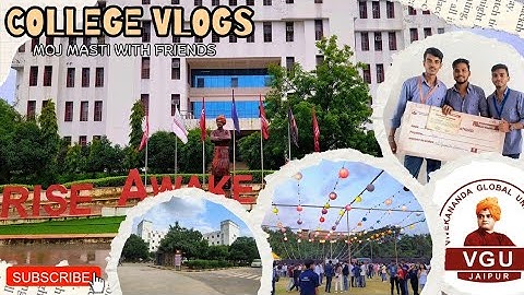 Vivekananda Global University (VGU) Jaipur📍|| College Review 👍🏻||