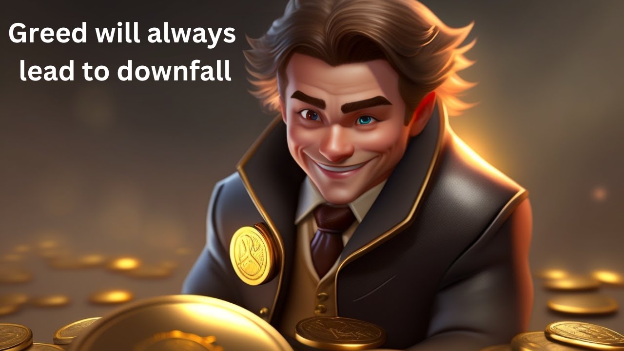 Greed will always lead to downfall. kidsstoryuniverse YouTube