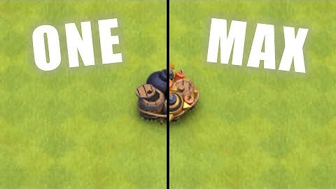 Clash Of Clans Giant Bomb Level 1 To Max!