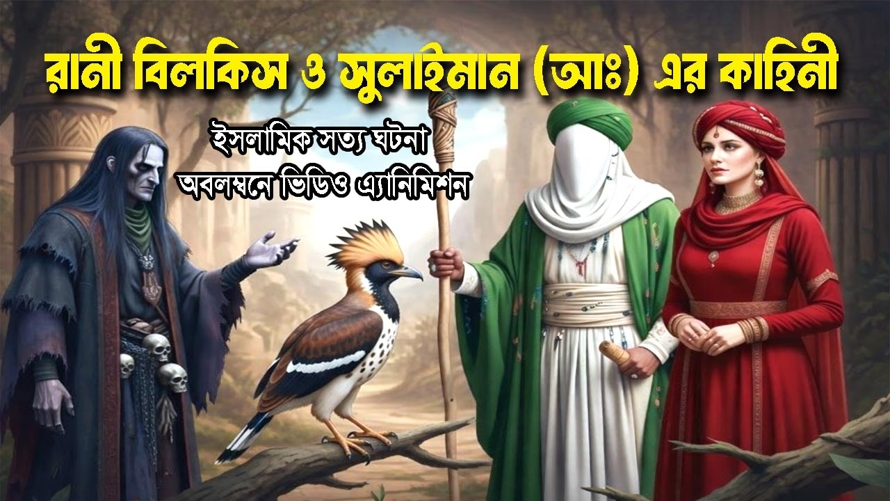 রানী বিলকিস ও সুলাইমান আঃ এর কাহিনী  Sulaiman (AS) & Queen Bilkis Sara Dujahan |Bangla Islamic story
