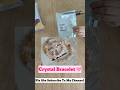 Rose Quartz Crystal Bracelet Unboxing #trending #viral #youtubeshorts #shorts