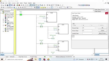 ISPSOFT Hour Meter Programming For PLC Delta DVP