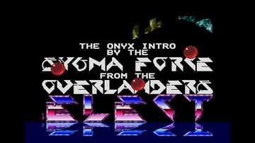 Overlanders - Onyx Intro | Atari ST Intro