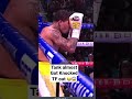 Gervonte tank davis almost get knocked out moments sports