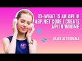 13-What is an API in Asp.net core | Create api in Wikimb