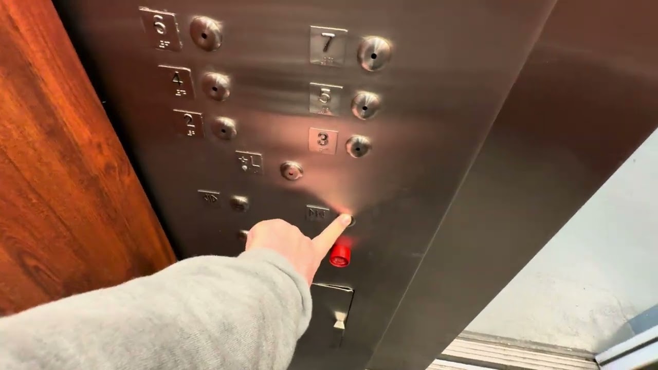 OTIS Traction Elevators At The Tower Garage Roanoke, VA