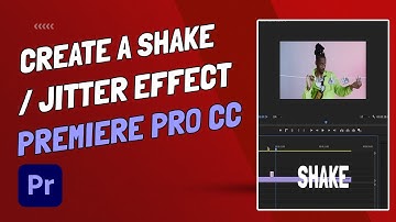 How To Create A Shake Effect In Premiere Pro - Step By Step Tutorial