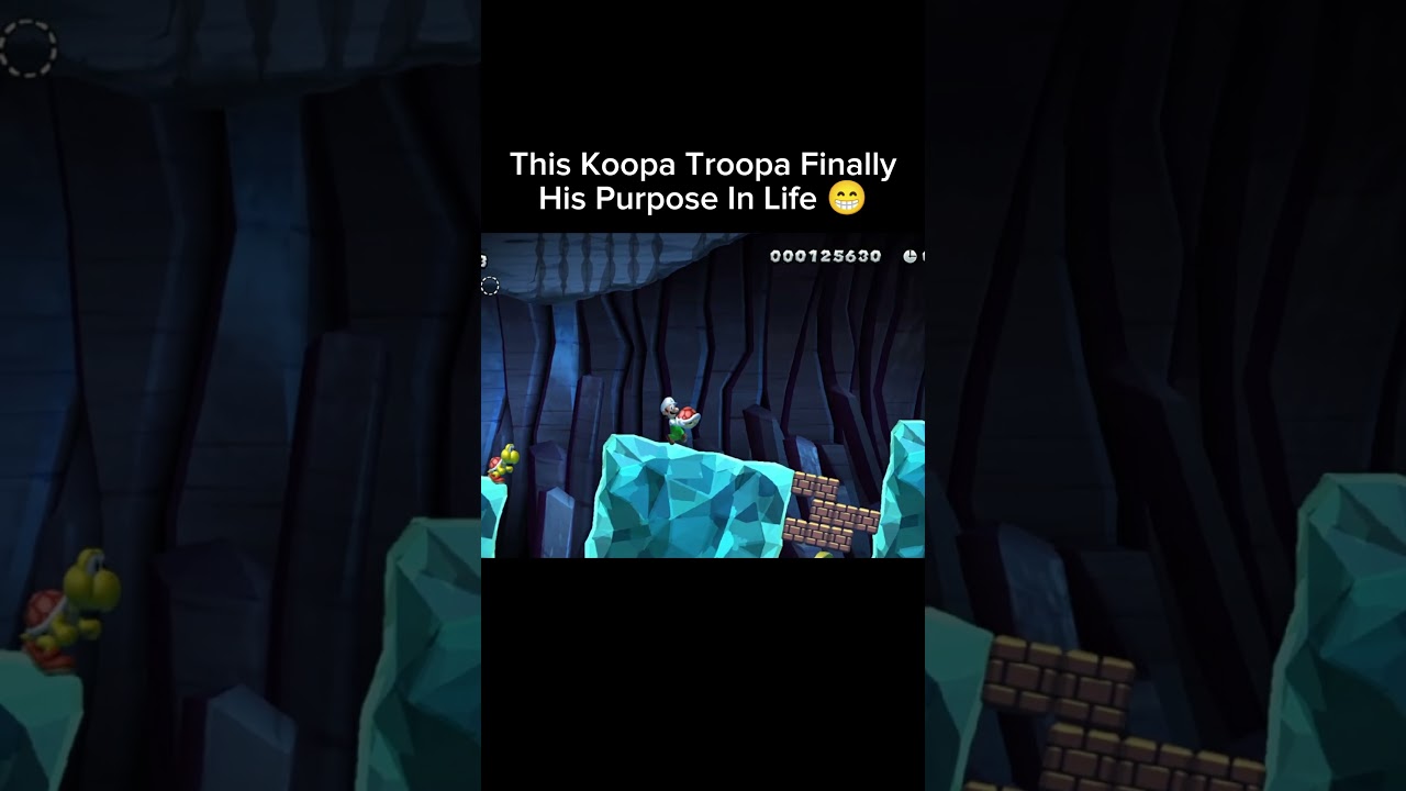 Poor Koopa Troopa's Life 😅 #mario #nintendo #retrogaming