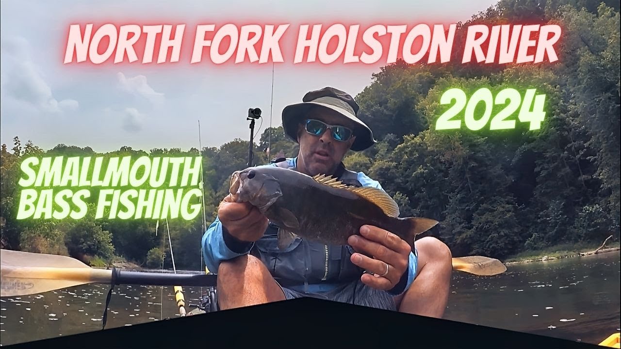 North Fork Holston River Smallmouth Bass Fishing 2024 | BigBaitPosse