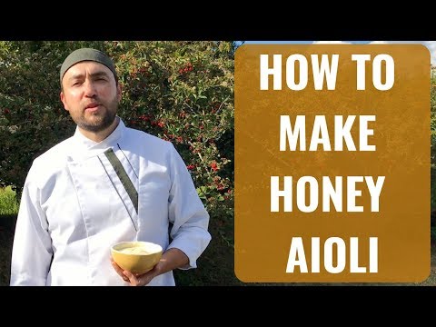 Come fare il miele Aioli - Miele maionese. Ricetta facile.