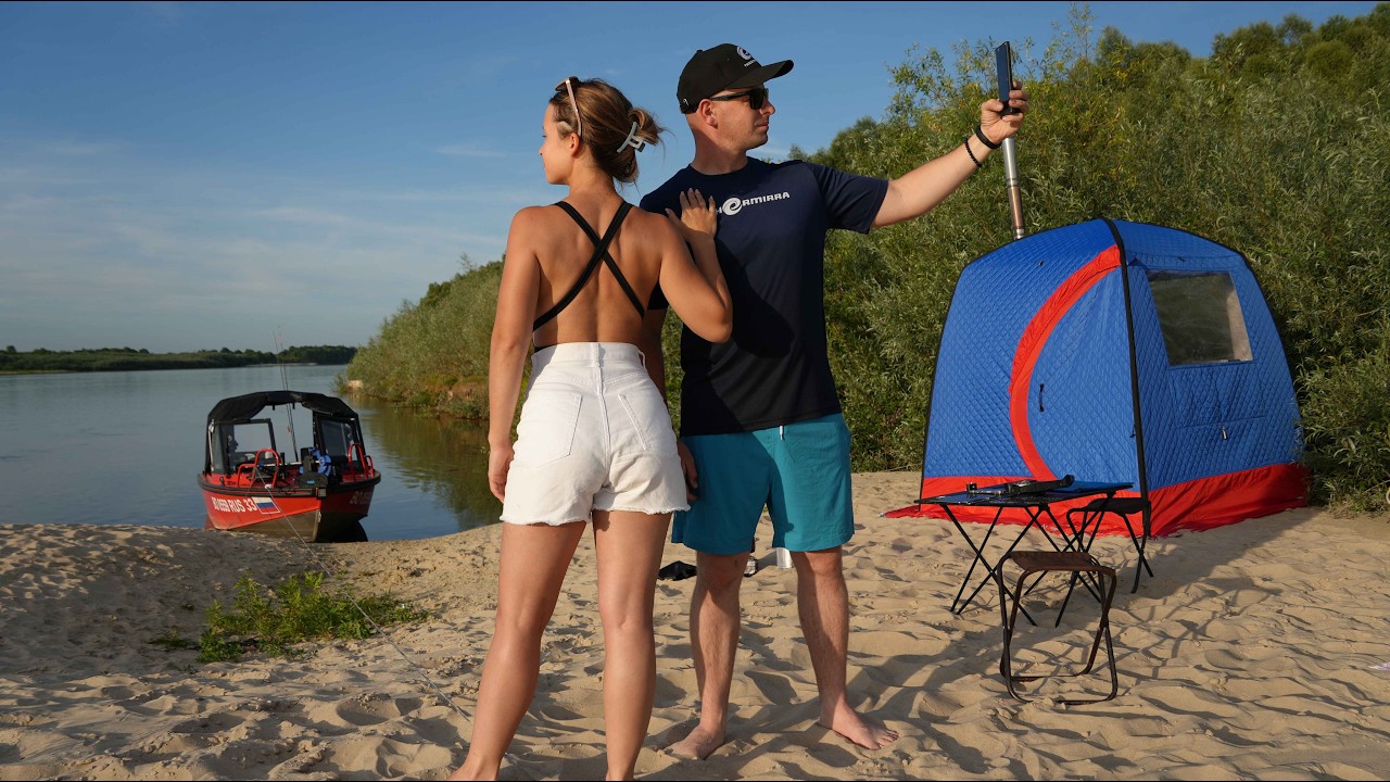 БАНЯ на берегу Оки! ЛУЧШИЙ летний вечер!